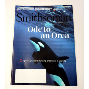 Smithsonian Magazine October 2021‎ Ode To An Orca Nature Wildlife Back Issue